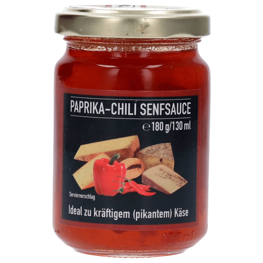 Paprika-Chili Senfsauce 180g